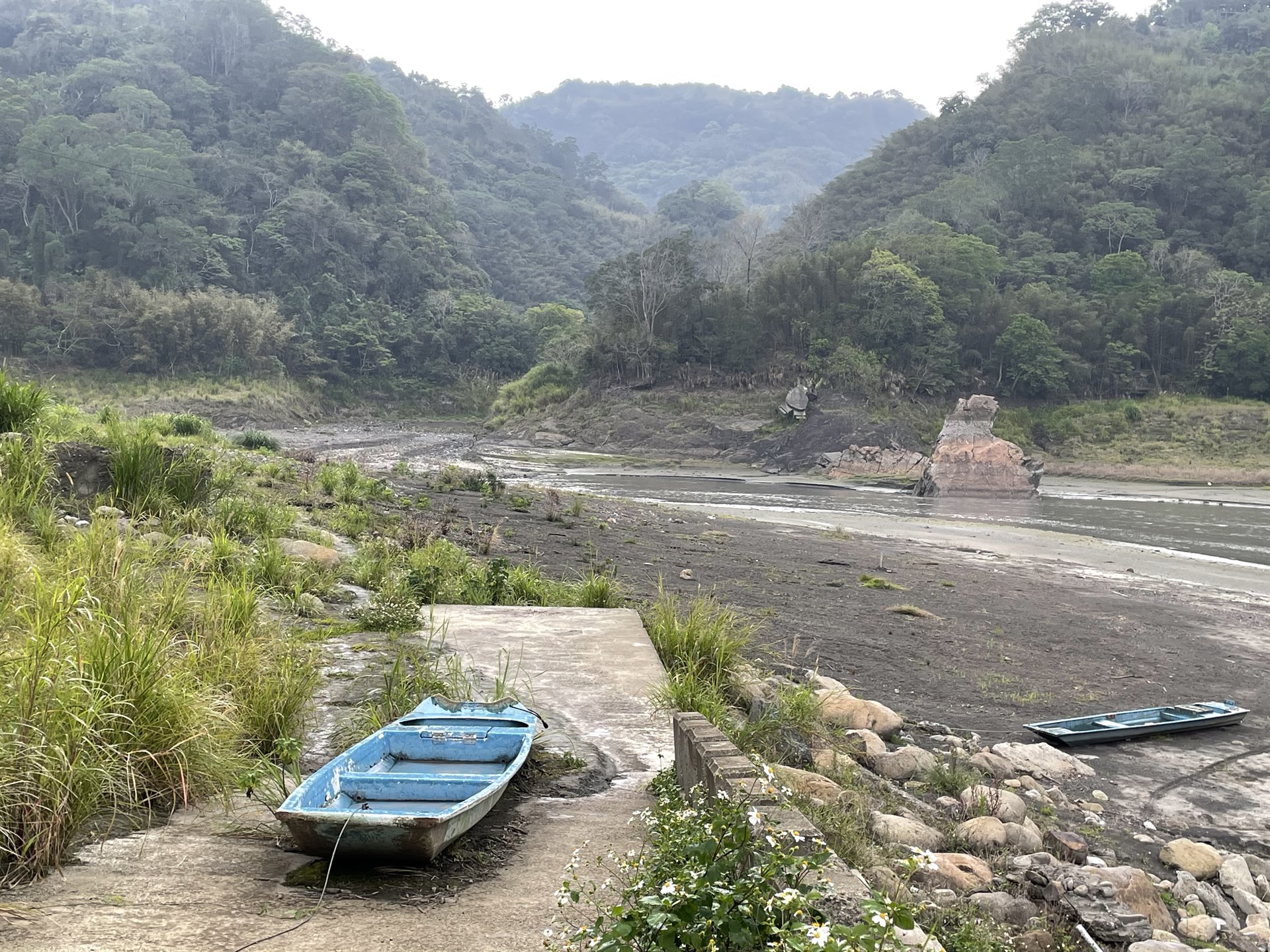 溪口吊橋遺構